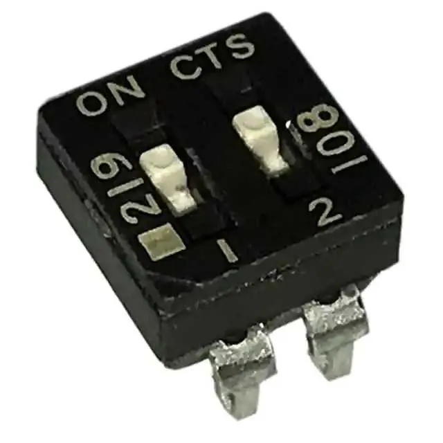 219-2LPSJ (SWITCH SLIDE DIP SPST 100MA 20V)