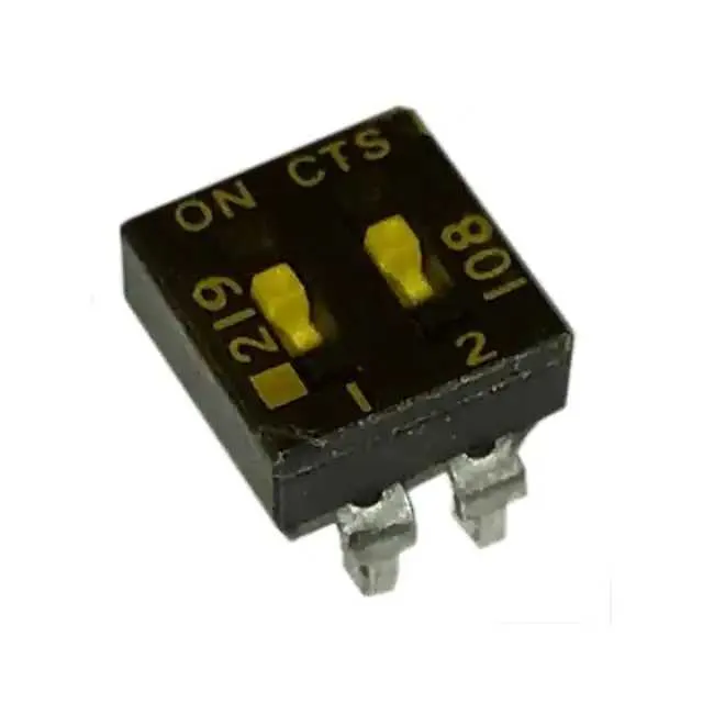 219-2LPSTJR (SWITCH SLIDE DIP SPST 100MA 20V)
