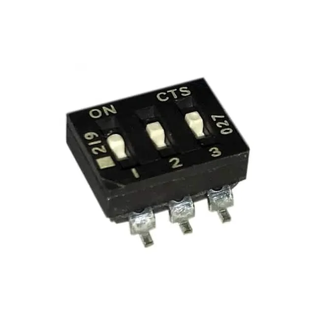 219-3LPSR (SWITCH SLIDE DIP SPST 100MA 20V)