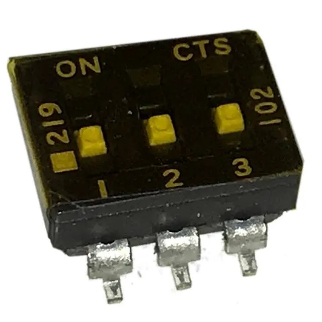219-3LPSTRF (SWITCH SLIDE DIP SPST 100MA 20V)