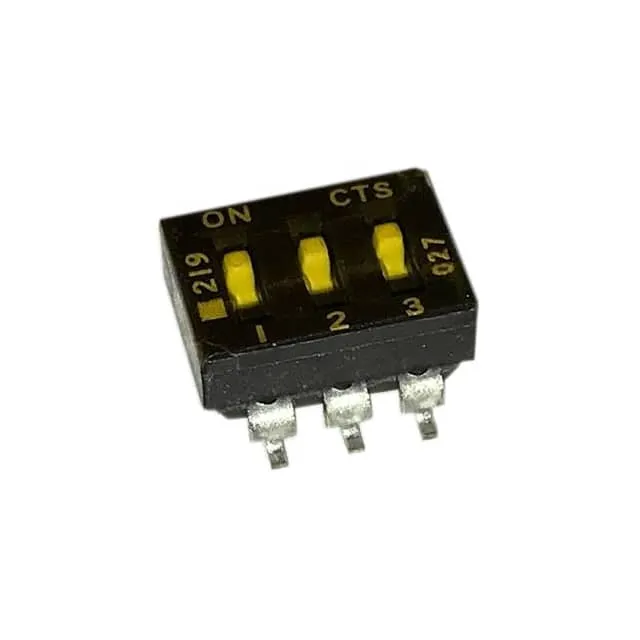 219-3MSTR (SWITCH SLIDE DIP SPST 100MA 20V)