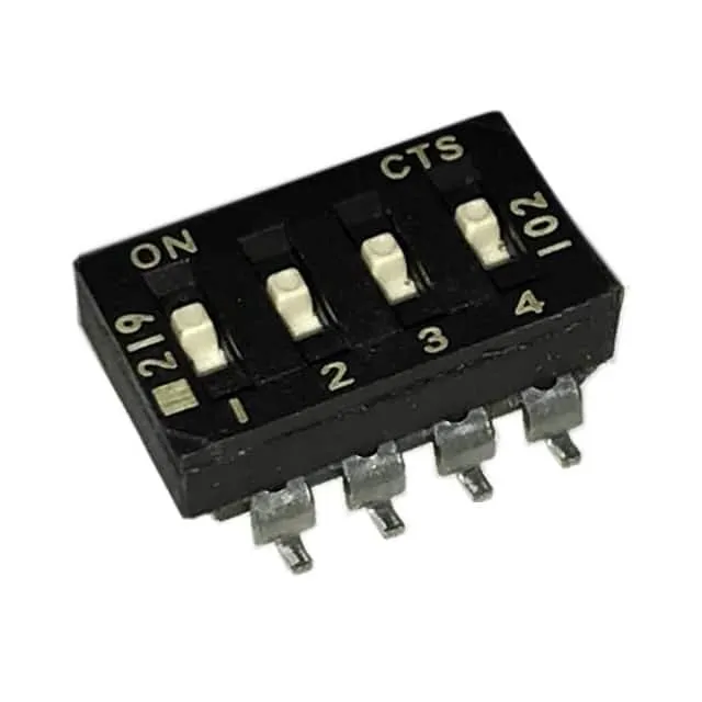 219-4LPS (SWITCH SLIDE DIP SPST 100MA 20V)