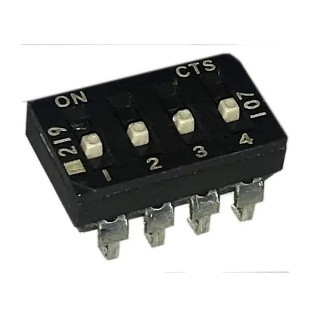 219-4MSJRF (SWITCH SLIDE DIP SPST 100MA 20V)