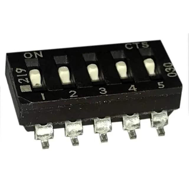 219-5LPS (SWITCH SLIDE DIP SPST 100MA 20V)