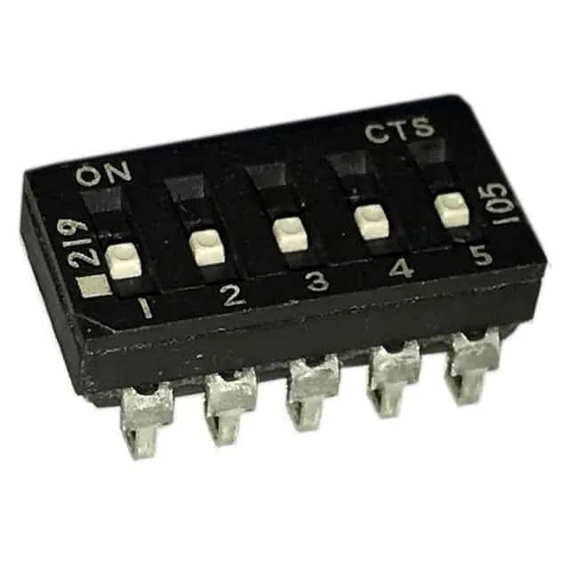 219-5LPSJF (SWITCH SLIDE DIP SPST 100MA 20V)