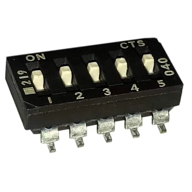 219-5MSR (SWITCH SLIDE DIP SPST 100MA 20V)