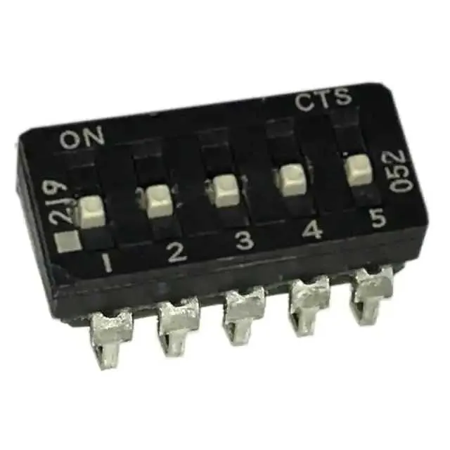 219-5MSJRF (SWITCH SLIDE DIP SPST 100MA 20V)