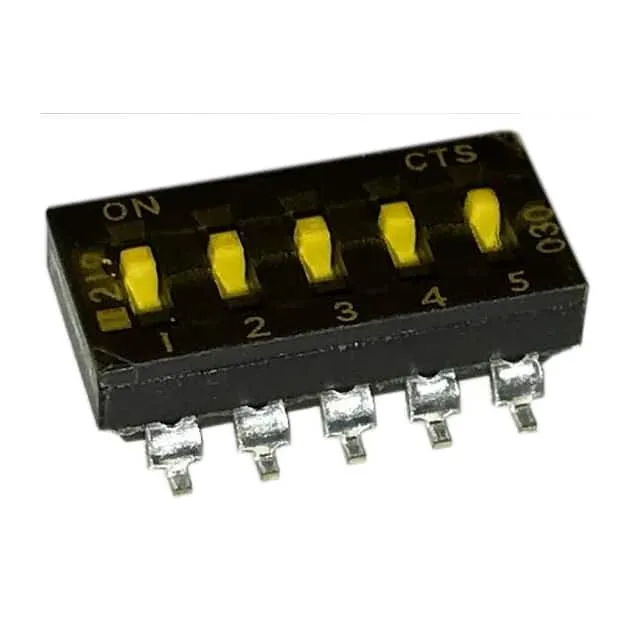 219-5MSTR (SWITCH SLIDE DIP SPST 100MA 20V)