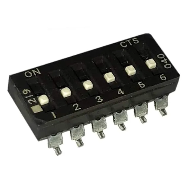 219-6LPSRF (SWITCH SLIDE DIP SPST 100MA 20V)