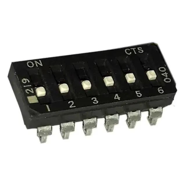 219-6LPSJRF (SWITCH SLIDE DIP SPST 100MA 20V)