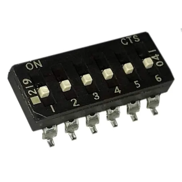 219-6MSRF (SWITCH SLIDE DIP SPST 100MA 20V)