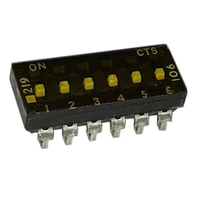 219-6MSTJRF (SWITCH SLIDE DIP SPST 100MA 20V)