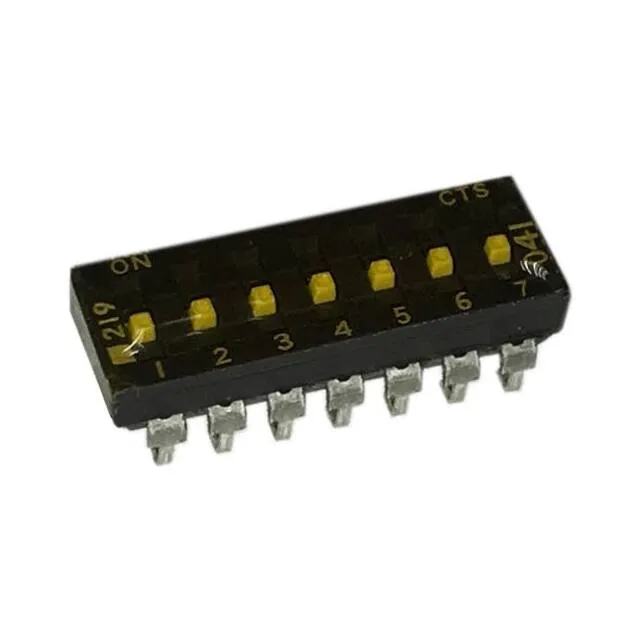 219-7MSTJRF (SWITCH SLIDE DIP SPST 100MA 20V)