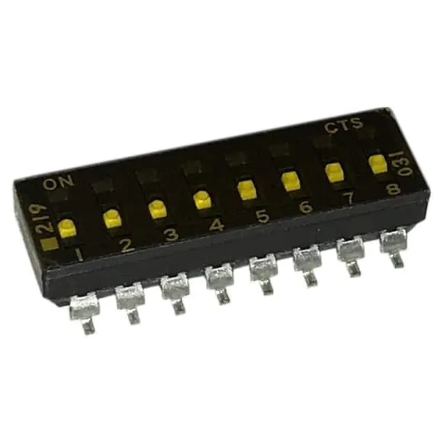 219-8LPSTRF (SWITCH SLIDE DIP SPST 100MA 20V)