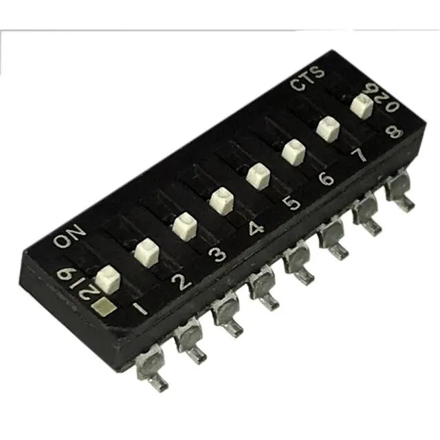 219-8MSF (SWITCH SLIDE DIP SPST 100MA 20V)