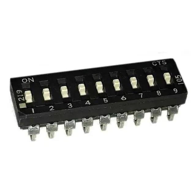 219-9LPSJR (SWITCH SLIDE DIP SPST 100MA 20V)
