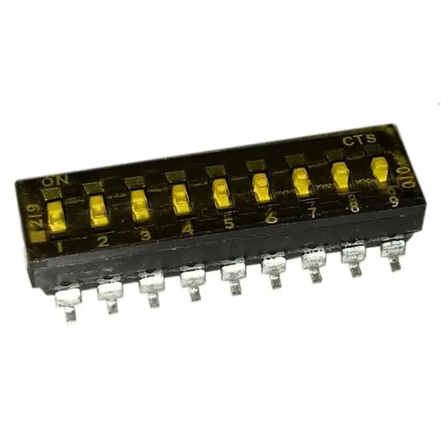 219-9LPSTR (SWITCH SLIDE DIP SPST 100MA 20V)
