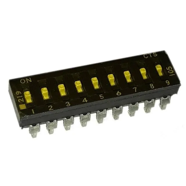 219-9LPSTJ (SWITCH SLIDE DIP SPST 100MA 20V)