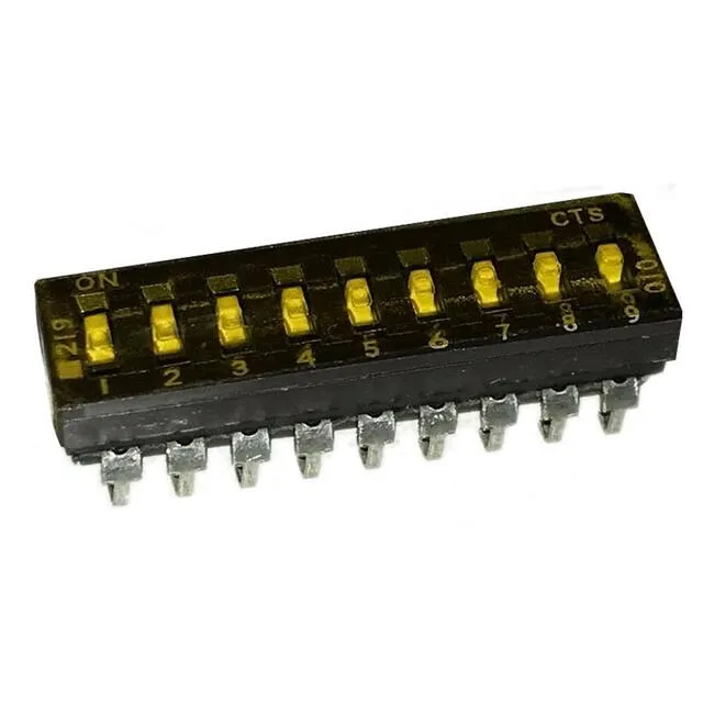 219-9MSTJR (SWITCH SLIDE DIP SPST 100MA 20V)