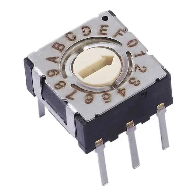 220ADA16 (SWITCH ROTARY DIP HEX 100MA 50V)