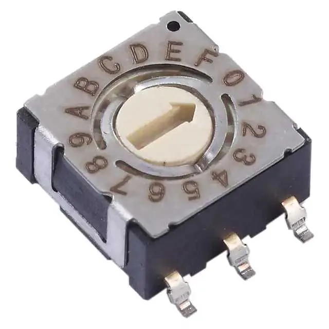 220AMA16R (SWITCH ROTARY DIP HEX 100MA 50V)
