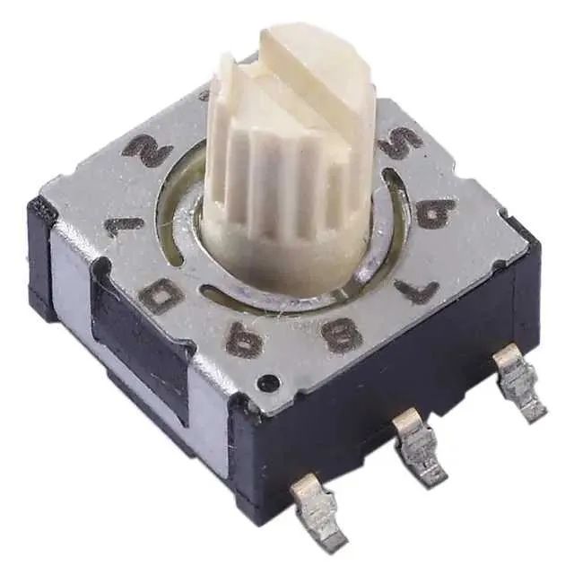 220AMC10R (SWITCH ROTARY DIP BCD 100MA 50V)