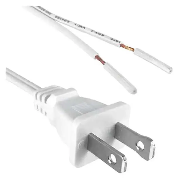 221001-08 (CORD 18AWG 2COND 72 WHITE SPT-1")