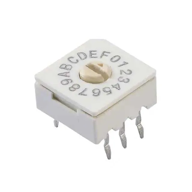 221ADA16 (SWITCH ROTARY DIP HEX 100MA 50V)