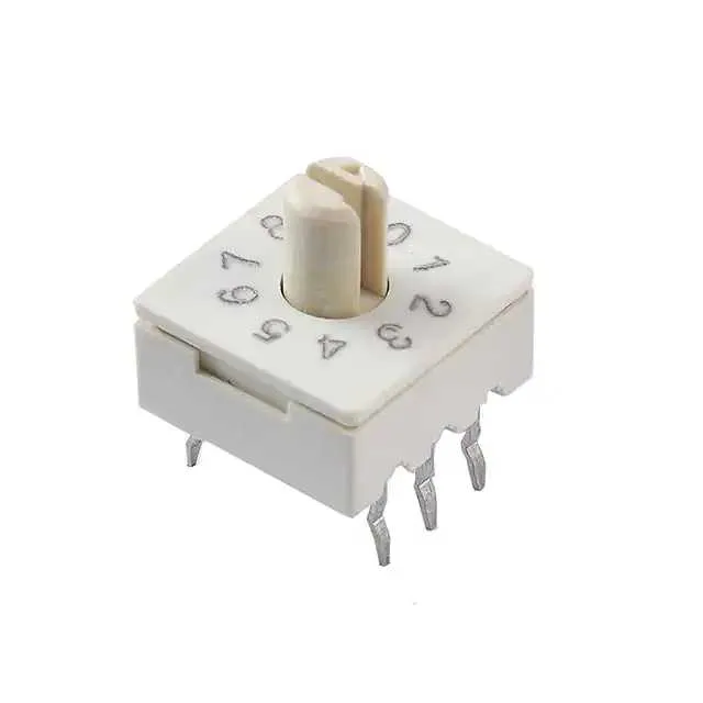 221ADB10 (SWITCH ROTARY DIP BCD 100MA 50V)