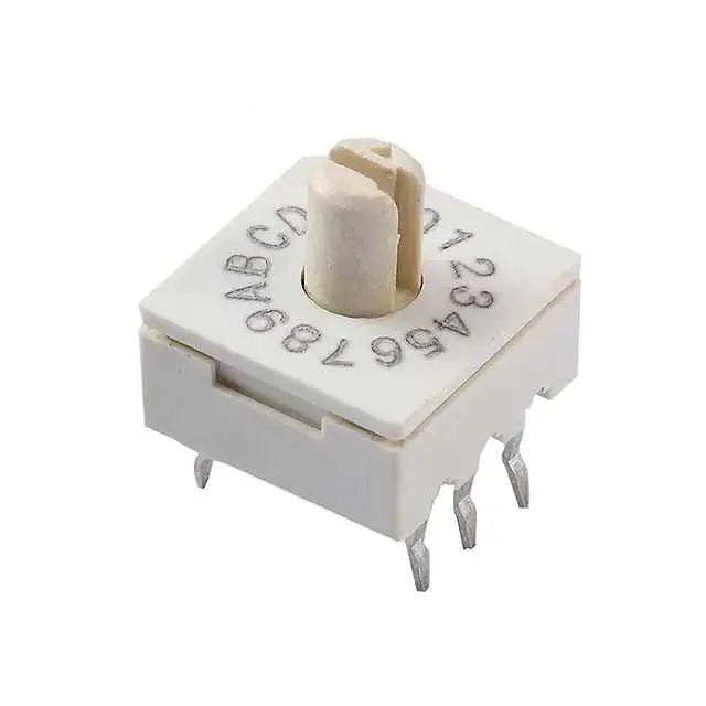 221ADB16 (SWITCH ROTARY DIP HEX 100MA 50V)