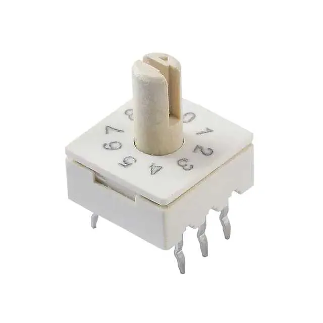 221ADC10 (SWITCH ROTARY DIP BCD 100MA 50V)
