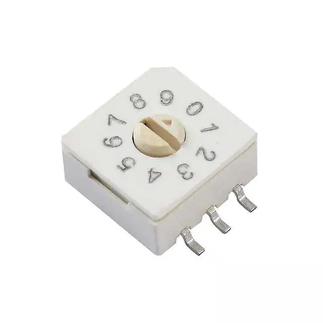 221AMA10R (SWITCH ROTARY DIP BCD 100MA 50V)