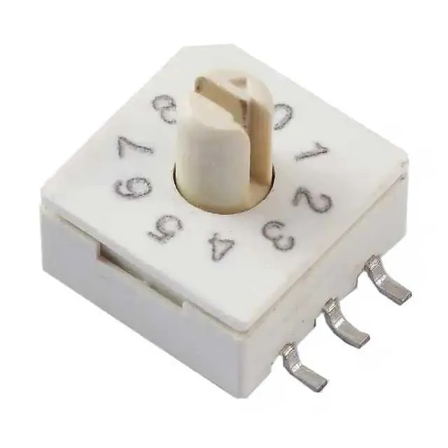221AMB10R (SWITCH ROTARY DIP BCD 100MA 50V)
