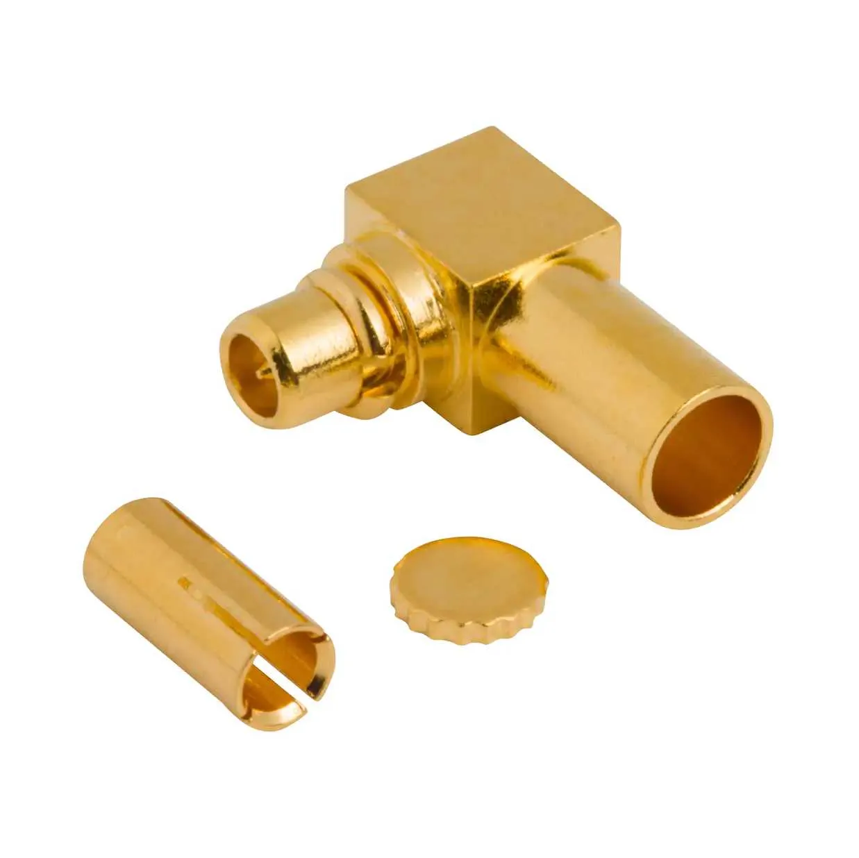 262147 (MMCX RIGHT ANGLE CRIMP PLUG FOR)
