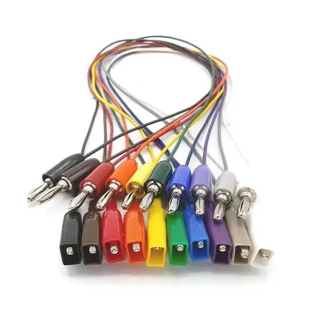 280M-18-S (TEST LEAD BANA TO GATOR 18 10PC")