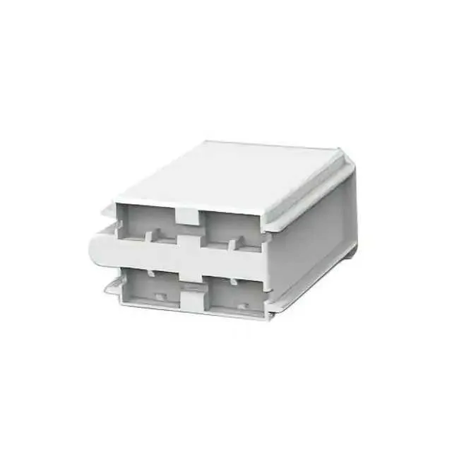 281889-1 (CONN RCPT HSG 0.25 4POS CLEAR)