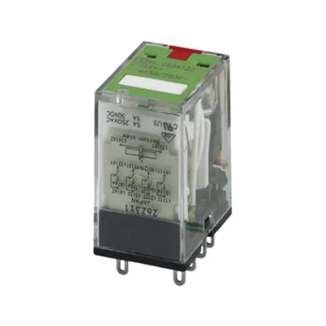 2834122 (RELAY GEN PURPOSE 4PDT 5A 24V)