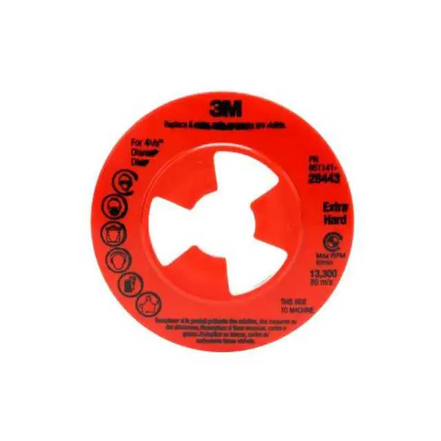 28443 (DISC PAD FACE PLATE RIBBED)