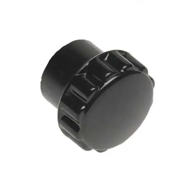 2965BW (KNOB FLUTED #10-32 PLASTIC)