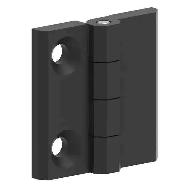 299122 (LEAF HINGE 40X40 ZAMAK BLACK POW)
