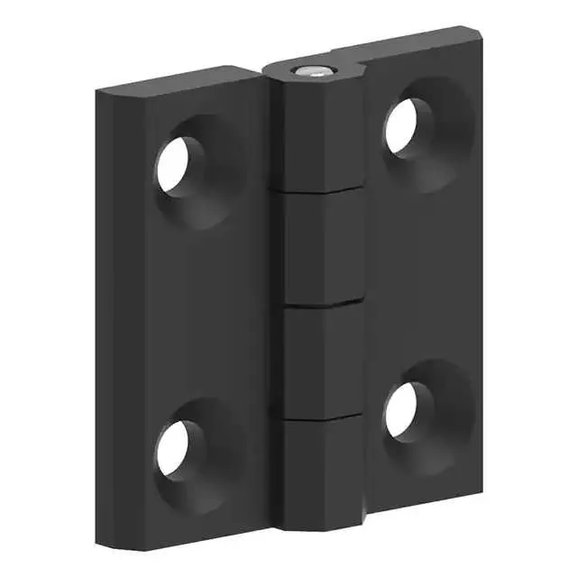 299123 (LEAF HINGE 40X40 ZAMAK BLACK POW)