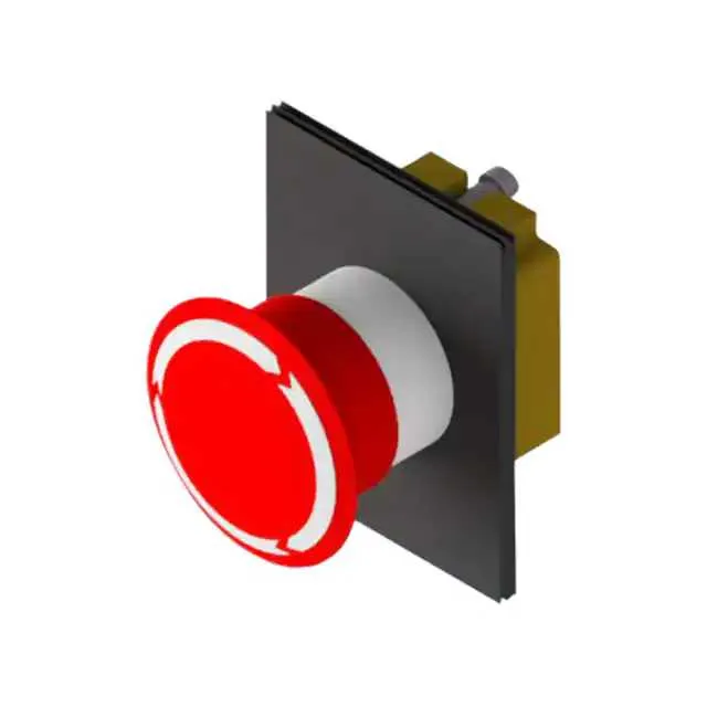 2AML4 (SWITCH PB ROUND/MUSHRM RED)