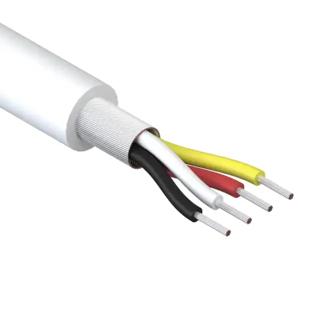30-00452 (CBL 4CON 24AWG SHLD WHT 153M BIO)