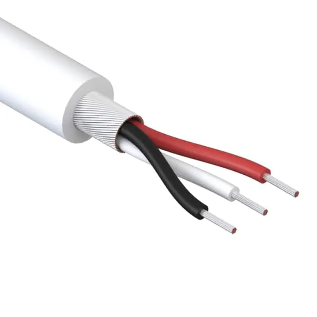 30-00454 (CBL 3CON 32AWG SHLD WHT 305M BIO)