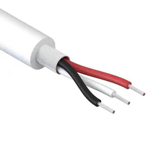 30-00456 (CBL 3CON 28AWG SHLD WHT 305M BIO)