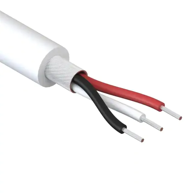 30-00458 (CBL 3CON 26AWG SHLD WHT 153M BIO)