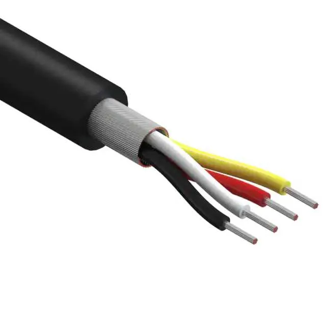 30-00490 (CBL 4CON 32AWG SHLD BLK 305M BIO)