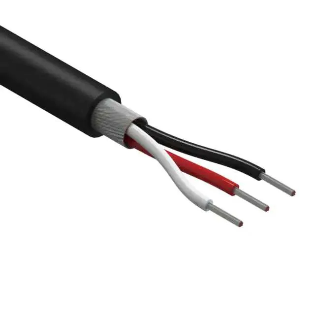 30-00495 (CBL 3CON 28AWG SHLD BLK 305M BIO)