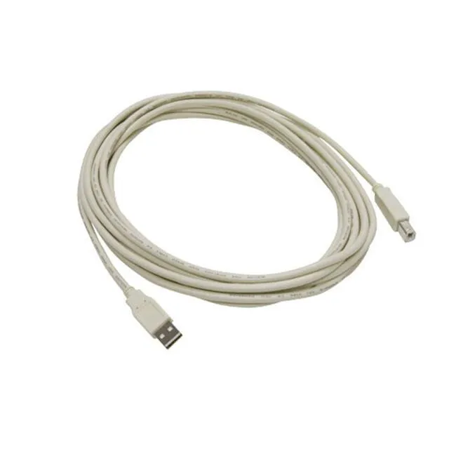 301-9000-02 (USB CABLE A - B 5M IVORY)