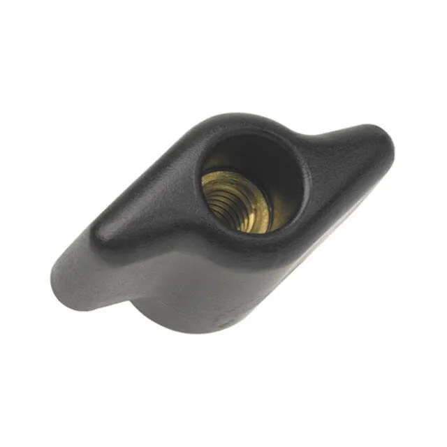 3084-E (KNOB SMOOTH 1/4-20 PLASTIC")